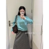 Áo Len Thêu Hình Ngựa 2 Màu Xanh Hồng - Sang Trọng, Giá Ưu Đãi 470.000₫ 2
