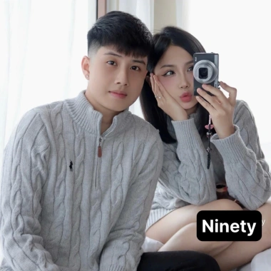 Áo Len Thêu Ngựa Cổ Cao Dày Dặn Cực Ấm - Form Chuẩn Hàn Quốc Nam Nữ 309k 4