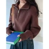 Áo len thu đông croptop cách điệu hottrend QCCC FREESHIP KUNKUN SP365 179k 2