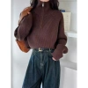 Áo len thu đông croptop cách điệu hottrend QCCC FREESHIP KUNKUN SP365 179k 7