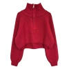 Áo len thu đông croptop cách điệu hottrend QCCC FREESHIP KUNKUN SP365 179k 8