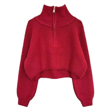Áo len thu đông croptop cách điệu hottrend QCCC FREESHIP KUNKUN SP365 179k