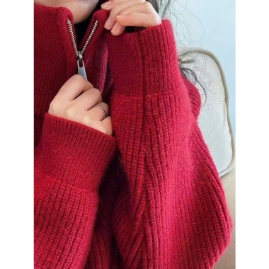 Áo len thu đông croptop hottrend QCCC thiết kế cách điệu, FREESHIP, 179k 6