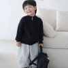 Áo len trẻ em cardigan mùa đông dày dệt kim, dây kéo, thời trang bé trai bé gái 7