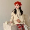 Áo len trẻ em cardigan mùa đông dày dệt kim, dây kéo, thời trang bé trai bé gái 10