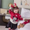 Áo Len Trẻ Em Đỏ Dày Đan Chui Đầu Mùa Đông 2.025 - Thoáng khí, mềm mại, đa năng, giá 234.012 VND 3