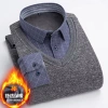 Áo Len Two-Piece Dệt Kim Fle Người Trung Niên Công Sở Mùa Thu, Giá 349.142₫ 7