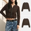 Áo Len Viền Hoạ Tiết Zara Xuất - Giá 515k, Thời Trang Nữ Mùa Thu