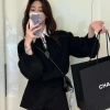 Áo Len Xoắn Nữ Cao Cấp Phong Cách Hàn Quốc Cảm Giác Giả Hai Mảnh Thu Đông 2.024 Giá 150.282 VND 6