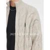 Áo Len Zip Cổ Cao Logo Ngựa YIZHI - Form Rộng Retro, Vặn Thừng, Giá ưu đãi 1.050.000 4