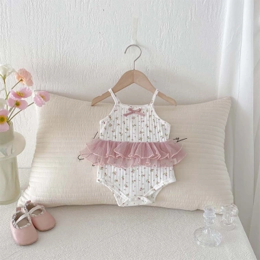 Áo Liền Quần Bé Gái Pig BeBe Đính Ren Lưng Hoa Ngọt Ngào Mùa Hè 0-12 Tháng 119k 6 Áo Liền Quần Bé Gái Pig BeBe Đính Ren Lưng Hoa Ngọt Ngào Mùa Hè 0-12 Tháng 119k 6
