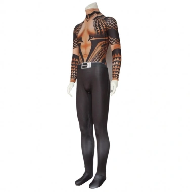 Áo liền quần cosplay Aquaman 3D cho người lớn & trẻ em, phù hợp Halloween, giảm 20% 3