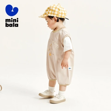 Áo liền quần minibala Baby Summer thoáng khí, thấm ẩm, khô nhanh - 336.960₫ 3