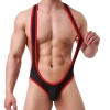 Áo liền quần nam Colorblock lưới Body Bulge, túi lồi, backless cutout, suspender mở mông – giảm giá 200.803₫ 6