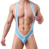 Áo liền quần nam Colorblock lưới Body Bulge, túi lồi, backless cutout, suspender mở mông – giảm giá 200.803₫ 9