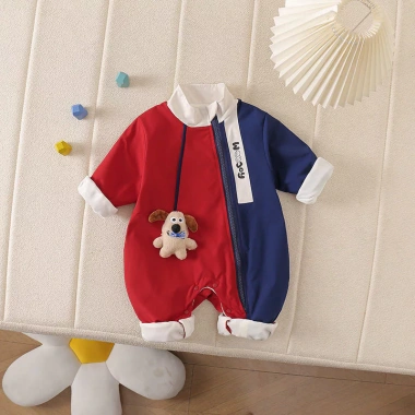 Áo Liền Quần Nhung 2-32 Tháng Ấm Áp - Bé Trai & Bé Gái - Tết Nguyên Đán Giá 273k 5