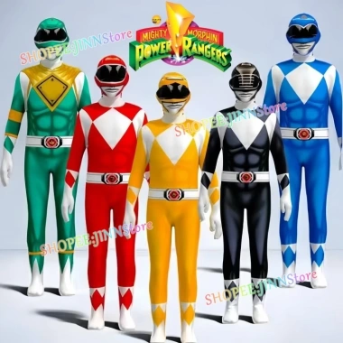 Áo liền quần Power Rangers JINN Siêu Anh Hùng - Trang phục cosplay lễ hội 166k