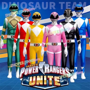 Áo liền quần Power Rangers JINN Siêu Anh Hùng - Trang phục cosplay lễ hội 166k
