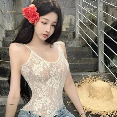 Áo liễn quần ren nữ không tay gợi cảm mùa hè - Giá chỉ 136.296₫, giảm tới 22% 7