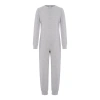 Áo liền quần unisex trẻ em Nyeemya cotton, cổ tròn tay dài, dây kéo lưng vô hình - giá 411k 4