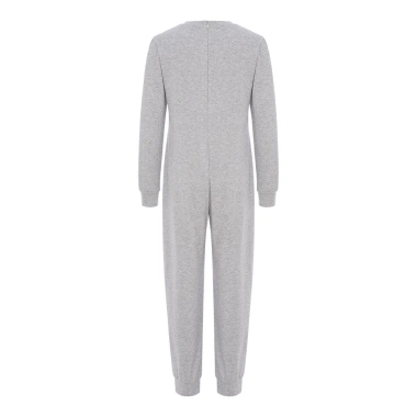 Áo liền quần unisex trẻ em Nyeemya cotton, cổ tròn tay dài, dây kéo lưng vô hình - giá 411k