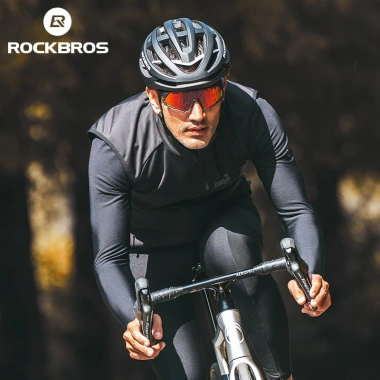 Áo lông cừu ROCKBROS chống gió, giữ ấm cho xe đạp MTB - vest căng tấm mùa đông Áo lông cừu ROCKBROS chống gió, giữ ấm cho xe đạp MTB - vest căng tấm mùa đông