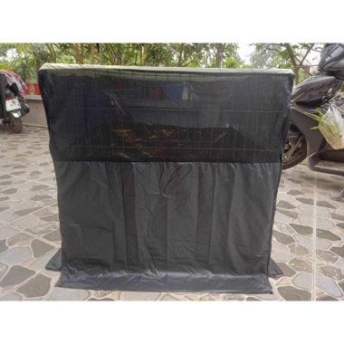 Áo lồng gà vuông chống mưa, mùng gà vuông, chống muỗi - Giá chỉ 65.000đ