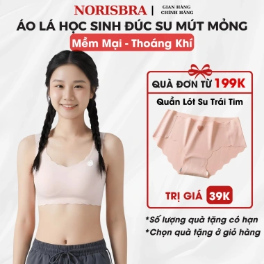 Áo lót học sinh su thoáng mát, áo ngực nữ đệm mỏng nhẹ AMYBRA A741 - 79.000₫