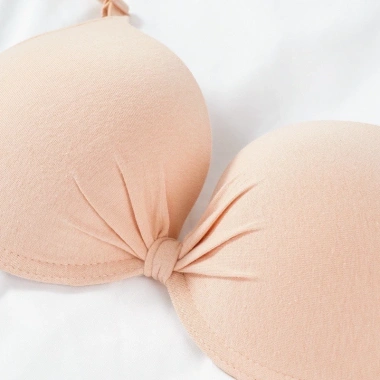 Áo Lót Ngực Gọng Đệm Dày Tạo Khe Nơ Xinh Cotton Thấm Hút Cao Cấp Giá 65k
