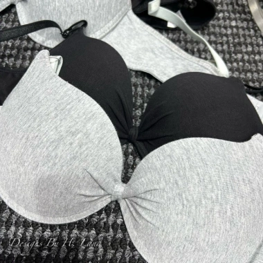 Áo Lót Ngực Gọng Đệm Dày Tạo Khe Nơ Xinh Cotton Thấm Hút Cao Cấp Giá 65k