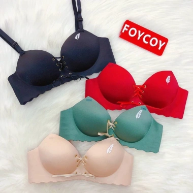 Áo Lót Nữ FREESHIP Cao Cấp Đúc Su Không Gọng, Chống Chảy Xệ, Dây Thắt Sexy Mã C03 - 70.000 VND 2