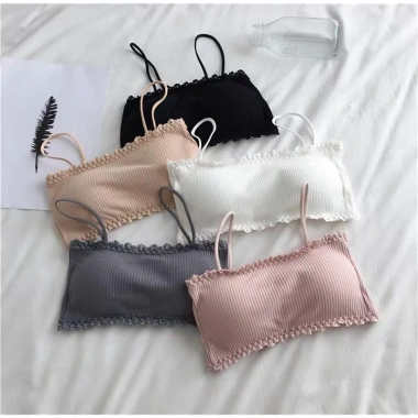 Áo lót nữ FREESHIP mẫu C022 - Bra ren gân tăm, nâng ngực sexy, điệu đà 27.391₫ 7