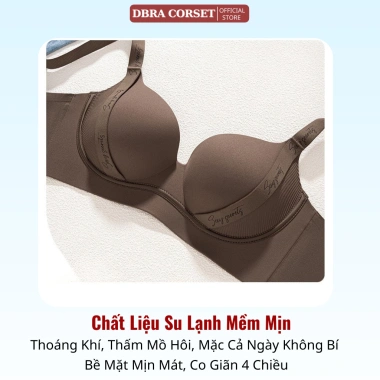 Áo Lót Nữ Không Gọng Nâng Ngực 3/4 Cup Đệm 0,5cm – Gom Gọn, Ôm Sát, Dây Chữ Thời Trang, Co Giãn Êm – 299k 4