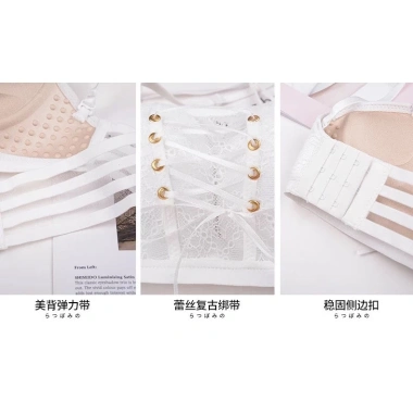 Áo Lót Nữ Ren FREESHIP C021 - Dây Kéo Giữa, Nâng Ngực Sexy, Giá 80.000đ 4