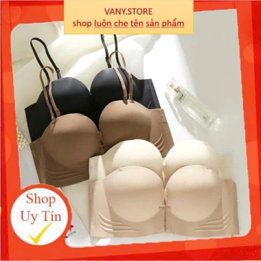 Áo lót nữ su đúc không gọng, không dây, đệm dày 5cm, bản to che mỡ lưng C042 - Giá chỉ 150.000₫