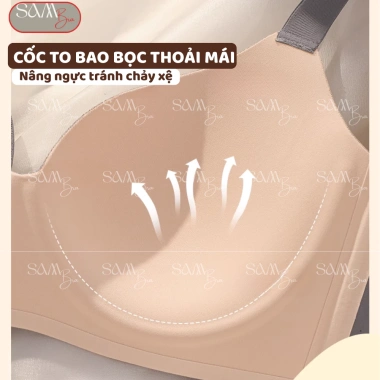 Áo lót SamBra đúc su trơn mút mỏng nâng đỡ vòng 1 lớn chống chảy xệ BRA01 - 185k 2 Áo lót SamBra đúc su trơn mút mỏng nâng đỡ vòng 1 lớn chống chảy xệ BRA01 - 185k 2