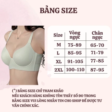 Áo lót SamBra đúc su trơn mút mỏng nâng đỡ vòng 1 lớn chống chảy xệ BRA01 - 185k 9 Áo lót SamBra đúc su trơn mút mỏng nâng đỡ vòng 1 lớn chống chảy xệ BRA01 - 185k 9