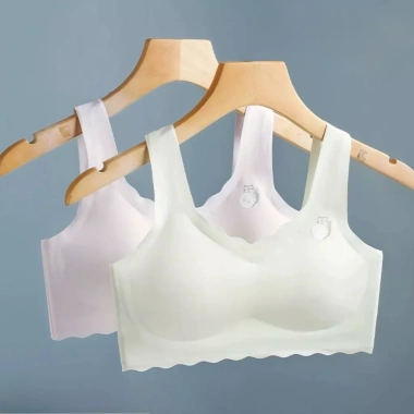 Áo lót su mềm mịn, thoáng mát, co giãn, viền lượn sóng xinh - LANIXA A741 75k 4