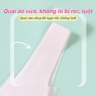 Áo lót su mềm mịn, thoáng mát, co giãn, viền lượn sóng xinh - LANIXA A741 75k 5