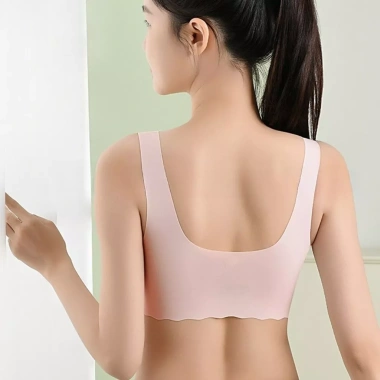 Áo lót su mềm mịn, thoáng mát, co giãn, viền lượn sóng xinh - LANIXA A741 75k 8