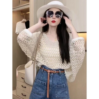 Áo lưới cánh dơi đa năng – áo khoác bikini thời trang cho đi làm, dạo phố, du lịch biển – Giá chỉ 150.000₫
