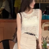 Áo Lưới Nữ 3 Lỗ Chữ X QC Mỏng Xinh - Sexy Đa Màu Giá 106.500 VND 6