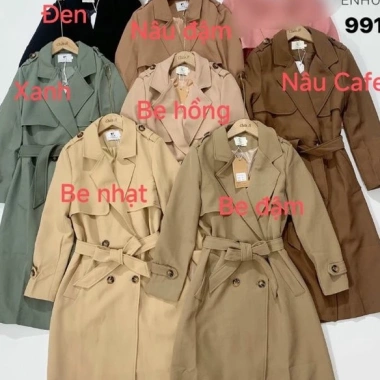 Áo măng tô Quảng Châu dài đẹp, giảm giá 690.000₫ (giá gốc 855.600₫)