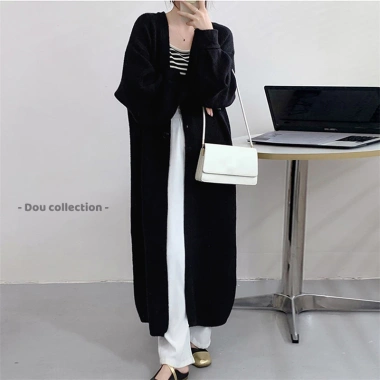 Áo Mangto Trơn Dài Tay Unisex Oversize Dày Ấm - Basic Thanh Lịch du lịch, dạo phố | Mã TA092 3