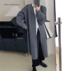Áo Mangto Trơn Dài Tay Unisex Oversize Dày Ấm - Basic Thanh Lịch du lịch, dạo phố | Mã TA092 10