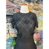 Áo Montoghi Cổ Tròn Croptop Trám Hoa Nữ Đẹp Giá Gốc 178k Giảm còn 138k 9