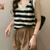 Áo Montoghi Nữ Ba Lỗ Sát Nách Dệt Kim Cao Cấp - Giá chỉ 113.600 VND 8