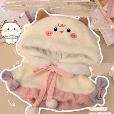 Áo một mảnh 40cm mùa đông cho bé thiết kế ngôi sao sang trọng, cơ thể, mũ, bánh cotton, giá 177.870 VND