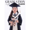 Áo mũ cử nhân tốt nghiệp mầm non kiểu Hàn Quốc cao cấp, phong cách Hàn, chỉ 215.000₫