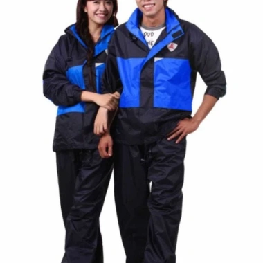 Áo mưa 2 lớp người lớn vải dù chống thấm, mũ gấp gọn - Chính hãng, 199k